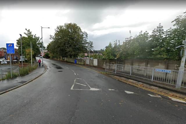 The woman was reportedly seen assaulting a baby in Moss Lane, near Leyland train station, at 11.35am yesterday (Monday, April 5)