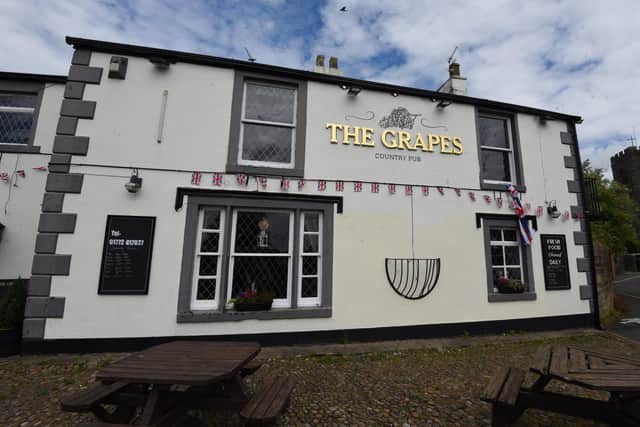 A former coaching inn dating back to the 18th Century, The Grapes Inn has been run by Nicola and Mark since last August.