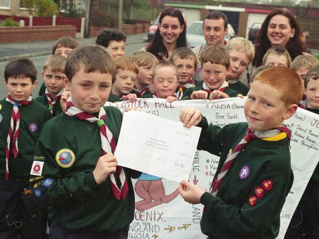 Preston cub scouts are feeling as pleased as punch after receiving a message from John Major. The Prime Minister was just one of eighty politicians who signed a birthday card for the 1st Lostock Hall Phoenix Cubs, who are this year celebrating the 80th anniversary of cub scouting