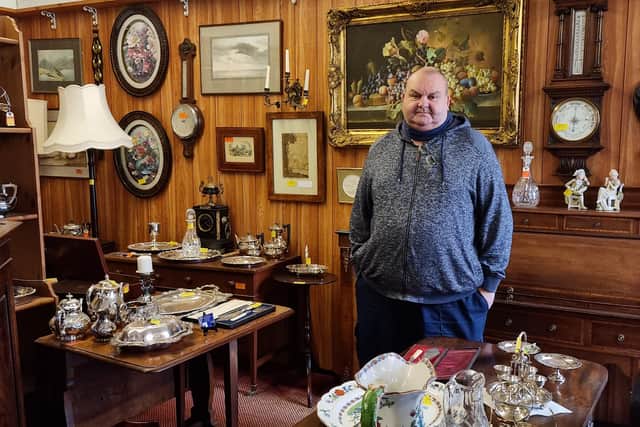 It's the end of an era for Tyson's Antiques and Andrew Tyson who runs it.
