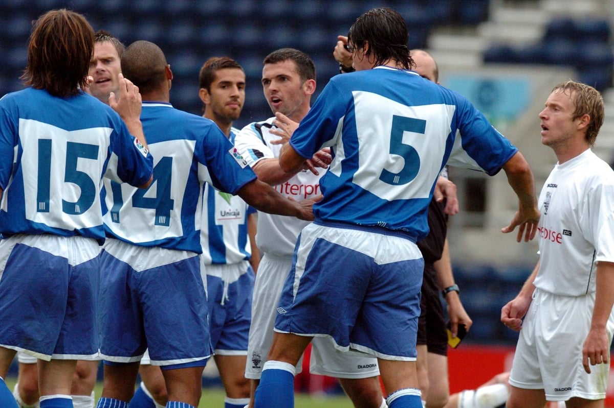 Summer of 2005 remembered as Preston North End played host to Spanish side Malaga at Deepdale