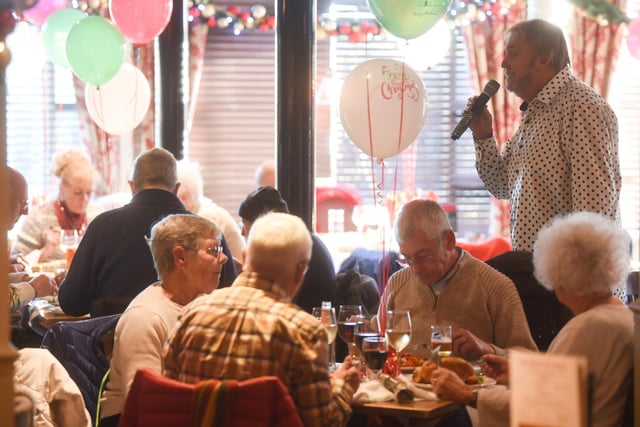 Free Christmas lunch at the Toby Carvery in St Annes with live music and entertainment