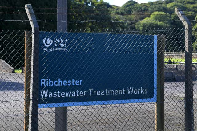 Photo Neil Cross; Ribchester waste water treatment works