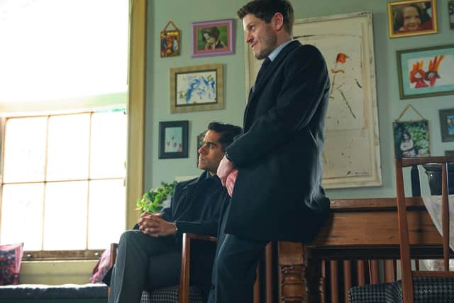 Honey (Sacha Dhawan) and Molina (Iwan Rheon) are the villains of the new BBC drama Wolf. Picture: BBC/Hartswood Films Ltd/Simon Ridgway