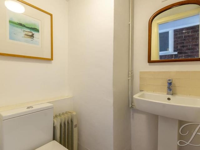 A downstairs toilet is always handy. There is also a store room on the ground floor.