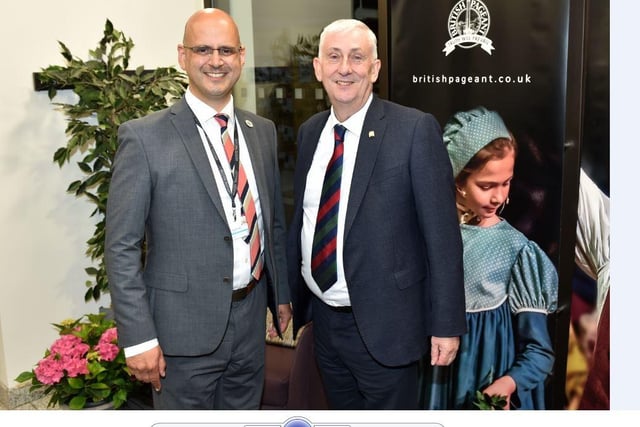 Last Wednesday night’s opening performance was watched by Speaker of the House Chorley MP Sir Lindsay Hoyle (right) and President Craig Wright (left)