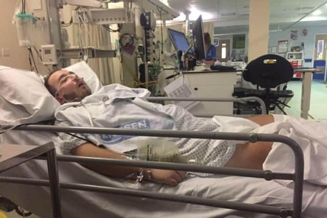Jak Metcalfe needed the support of major trauma team after he took a turn for the worse following a horrific car crash
