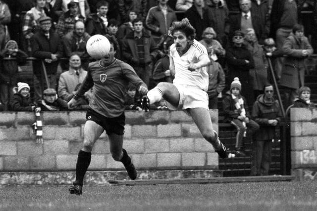 1981 Sport: Bristol City v Preston North End, Gary Buckey