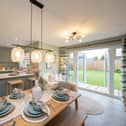 A typical Bellway kitchen / diner
