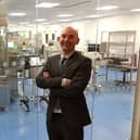 Phil Boyle, CEO of Flavour Warehouse, at the company's state-of-the-art manufacturing facility in Darwen, Lancashire.