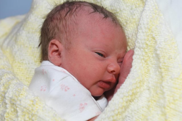 Ella Skye Metcalf, born April 29 at 03.10, weighing 5lb 13oz to Amanda and Peter Metcalf from Preston.