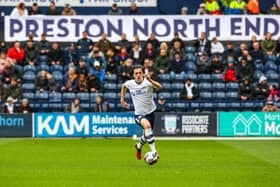 Preston North End's Alvaro Fernandez in action