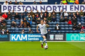 Preston North End's Alvaro Fernandez in action