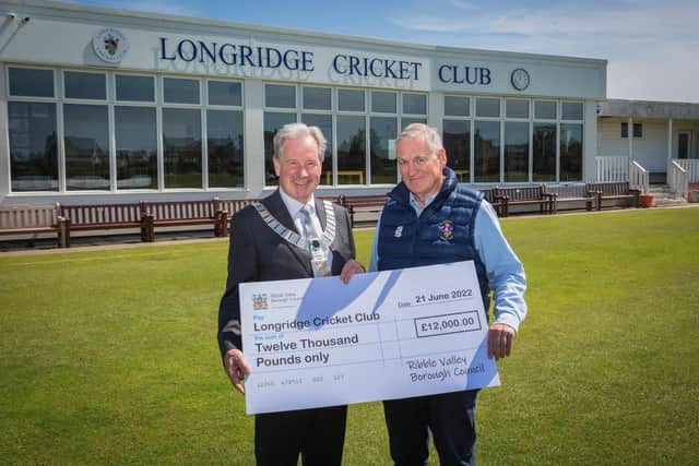 There is no rest for the wicket in Longridge after a £12,000 council cash boost.