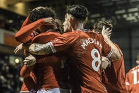 Morecambe defeated AFC Wimbledon on Tuesday evening Picture: Morecambe FC