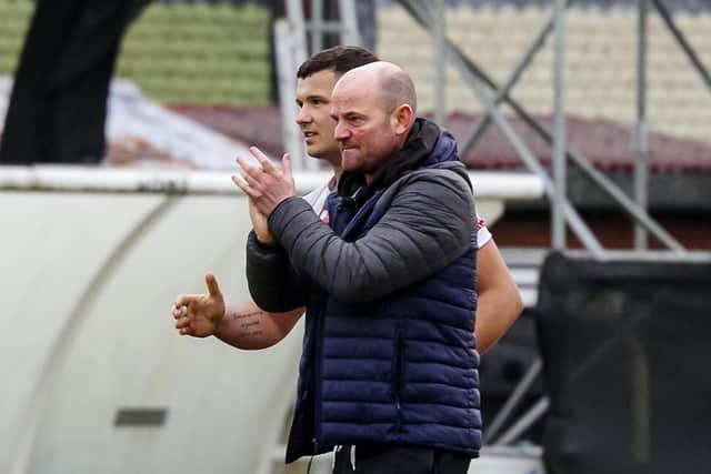 Jamie Milligan has found it difficult to sign new players for Brig this summer (photo: Ruth Hornby)