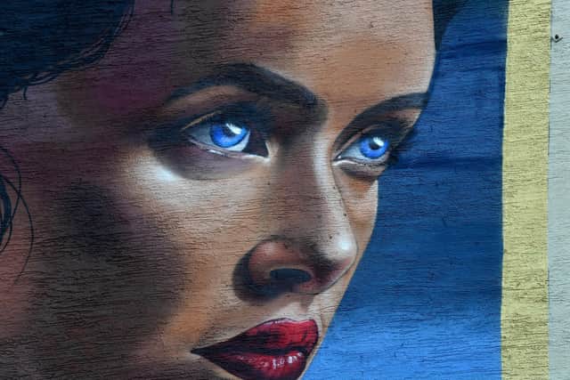 The 'Mother' mural took just five days to complete