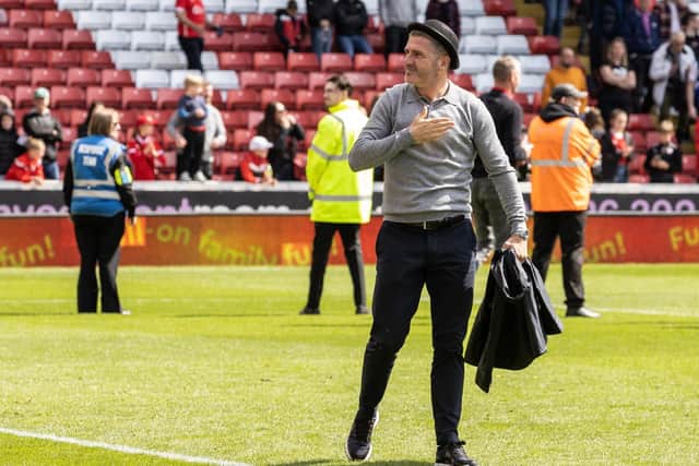 Preston North End manager Ryan Lowe wearing a bowler hat on Gentry Day.
