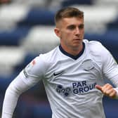 Ben Woodburn in action at Deepdale.