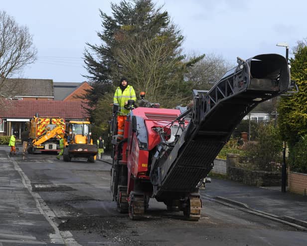 There is a strict process for deciding which roads are put forward for full-scale resurfacing each year - based on the condition of a route and its importance
