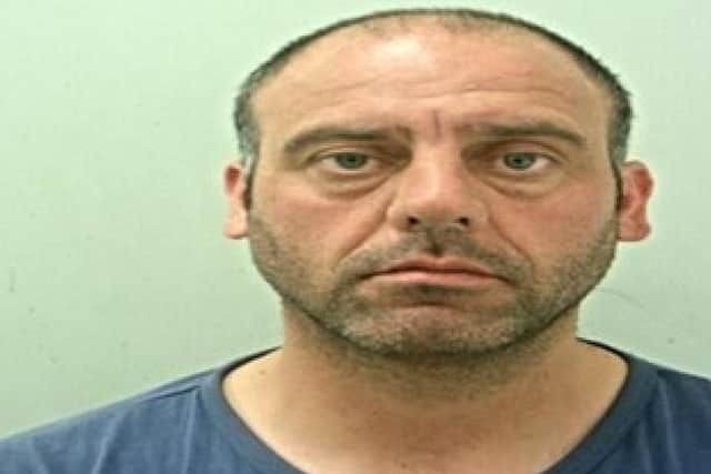 Jason Brian, 41, tried to get two 13-year-old girls to engage in sexual acts (Credit: Lancashire Police)
