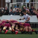 Match action from Preston Grasshoppers' game against Sedgley Park