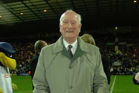 Sir Tom Finney was presented with a cake and cards on his 83rd birthday during half-time of Preston North End's win over Brighton in April 2005