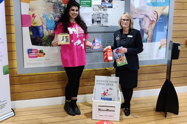 More eggs and craft kits were donated by the staff and customers of the Preston branch of the Yorkshire Building Society