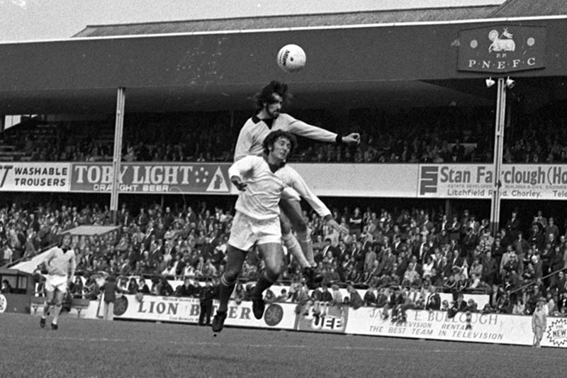 Preston North End V Walsall 
August 31st 1974