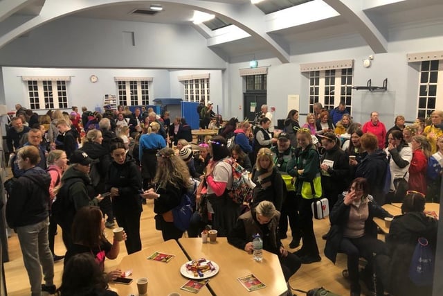 Around 400 people turned up to the event