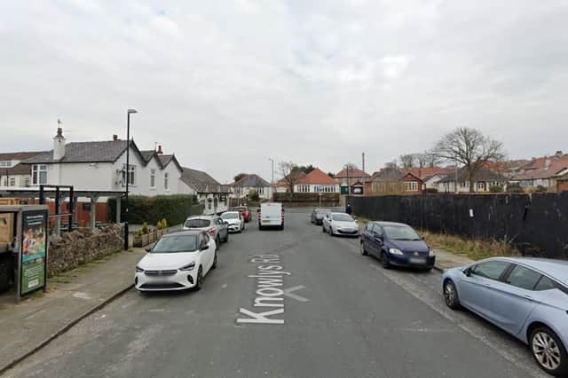 Knowlys Road in Heysham where a man was attacked in his car. Picture from Google Street View.