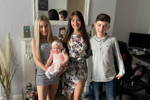 Millie, Harmony, Nina and Keaton. Meet the mum who constantly gets mistaken for her 15-year-old's twin and looks so young she got asked for her ID to buy a hamster.