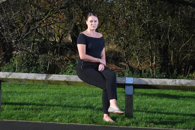 The crime has left Claire feeling vulnerable, and unable to support her family in the same way as before.