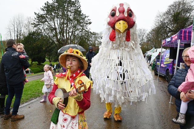 Family fun as Prestonians brave the rain for the annual Easter Monday Egg Rolling event 2024 at Avenham Park.