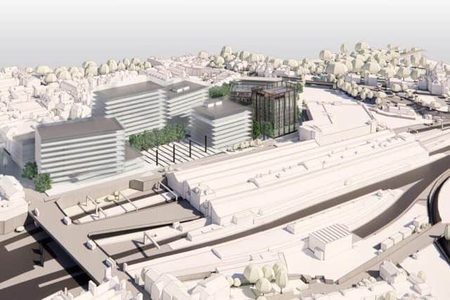 The completed development would span the entire Fishergate Shopping Centre site (image: BDP)