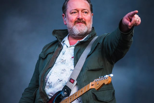 An eye on the crowd from  Elbow's Guy Garvey