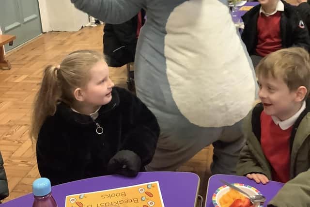 The School's mascot - Sammy The Seal