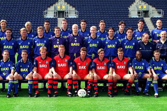 Preston North End's 1997/98 squad