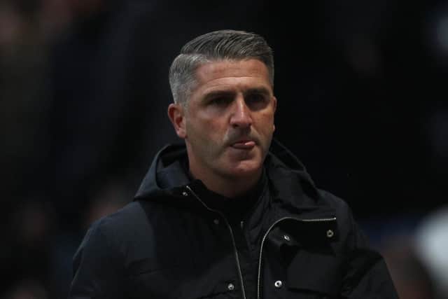 Preston North End manager Ryan Lowe after the defeat to Blackburn at Deepdale