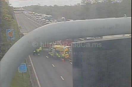 M6 crash