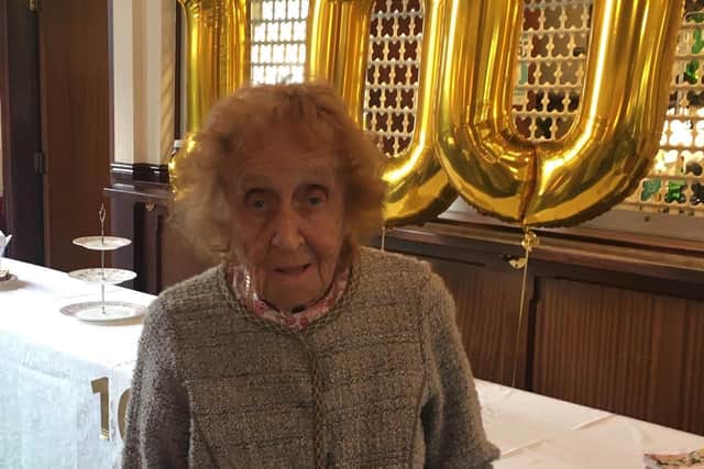 Dorothy Wallis from Chorley recently celebrated reaching 100