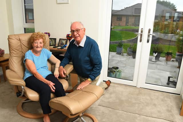Sheila and John Sheasby believe that their bungalow has helped them maintain their independence