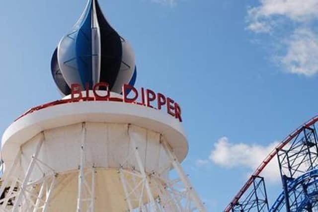 The Big Dipper at Blackpool Pleasure Beach