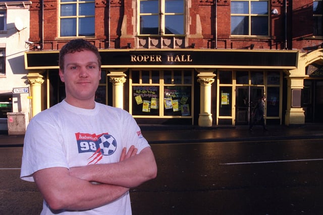 When Roper Hall first reopened back in 2000 Jason Young was appointed as manager