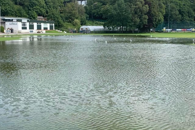 Lancashire Flooding: Preston cricket ground