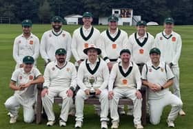 Tom Miles' Chorley Second XI are champions of Palace Shield division two