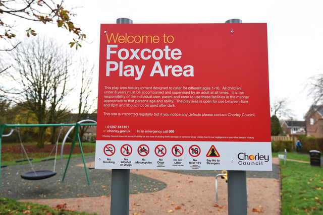 Foxcote Play Area: 14 pictures of the Chorley park after its £50k ...