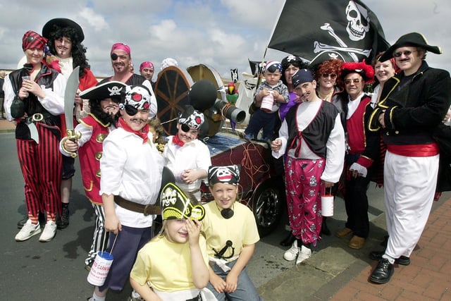 Pirates from the Fleetwood Arms during Fleetwood Carnival