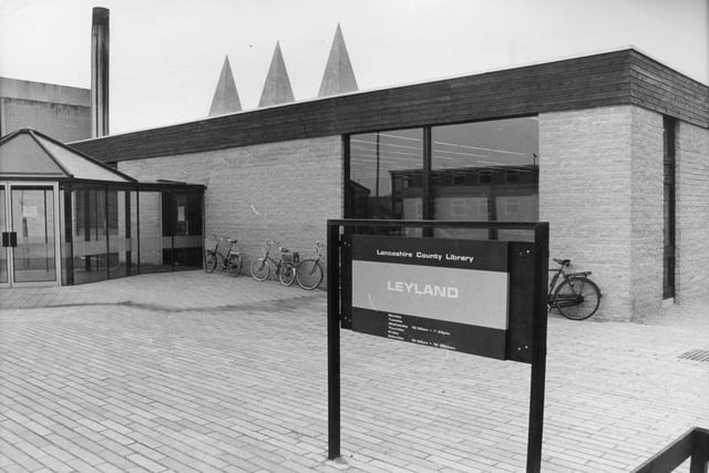 Still looking fresh in 1975 is Leyland Library in Lancaster Gate - newly opened in 1974