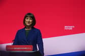 Rachel Reeves said the errors will be "rectified" in future reprints of her new book following accusations of apparent plagiarism (Photo by Ian Forsyth/Getty Images)